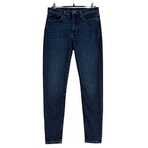 Banana Republic Premium Denim Mid-Rise Skinny Jeans Dark Wash Size 27/4 Timeless